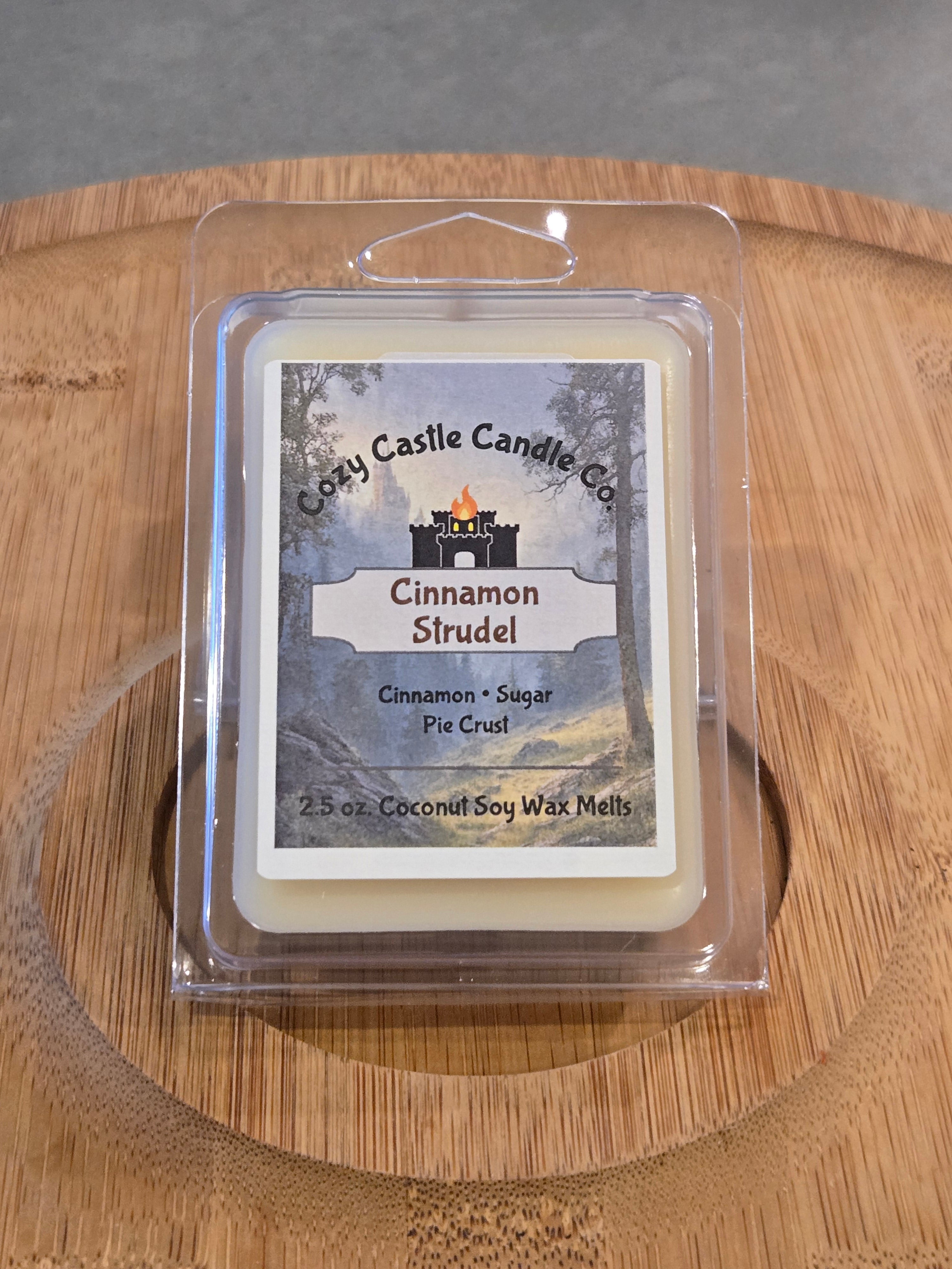 "Cinnamon Strudel" 2.5oz Wax Melts