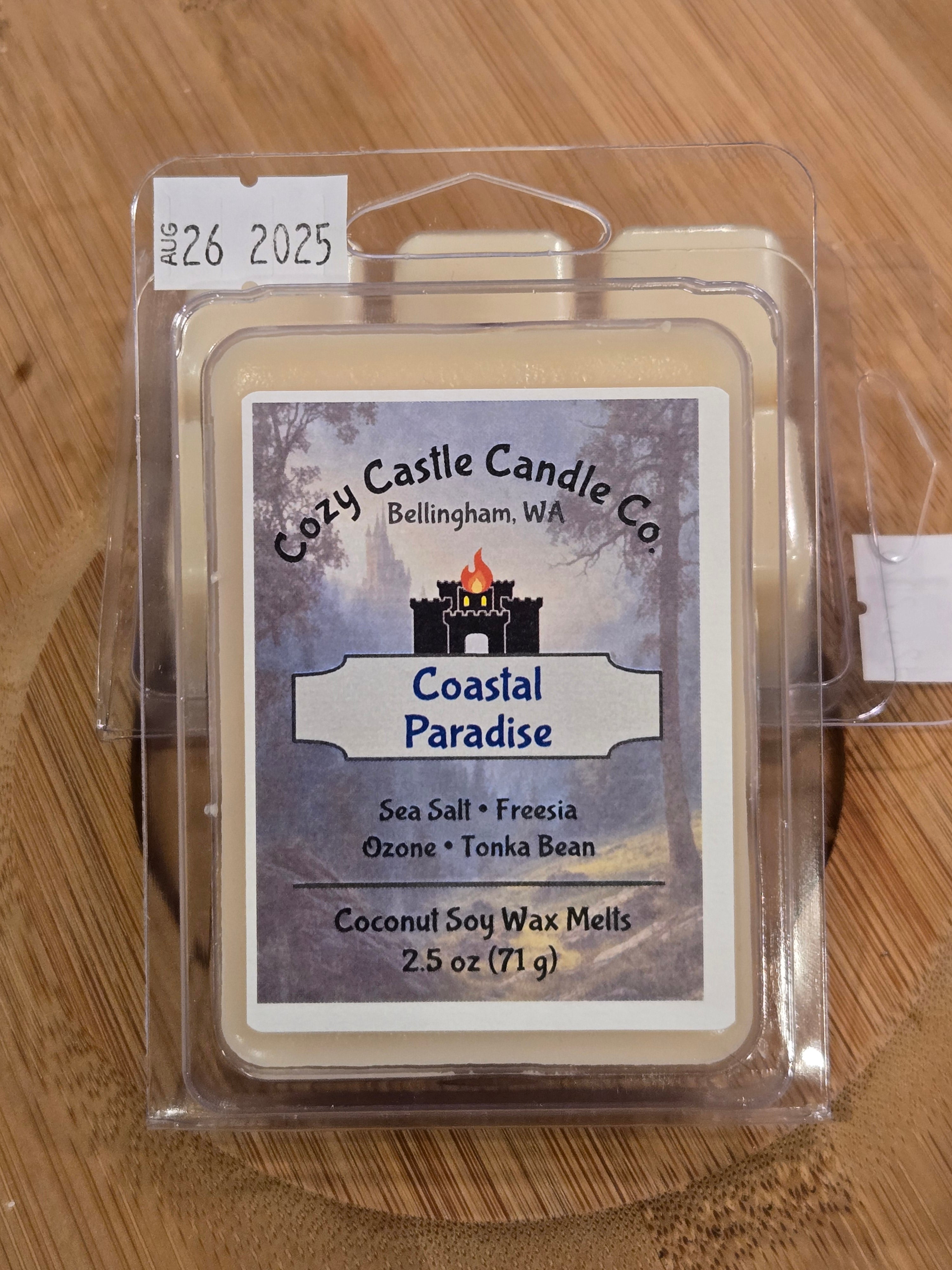 "Coastal Paradise" 2.5oz Wax Melts