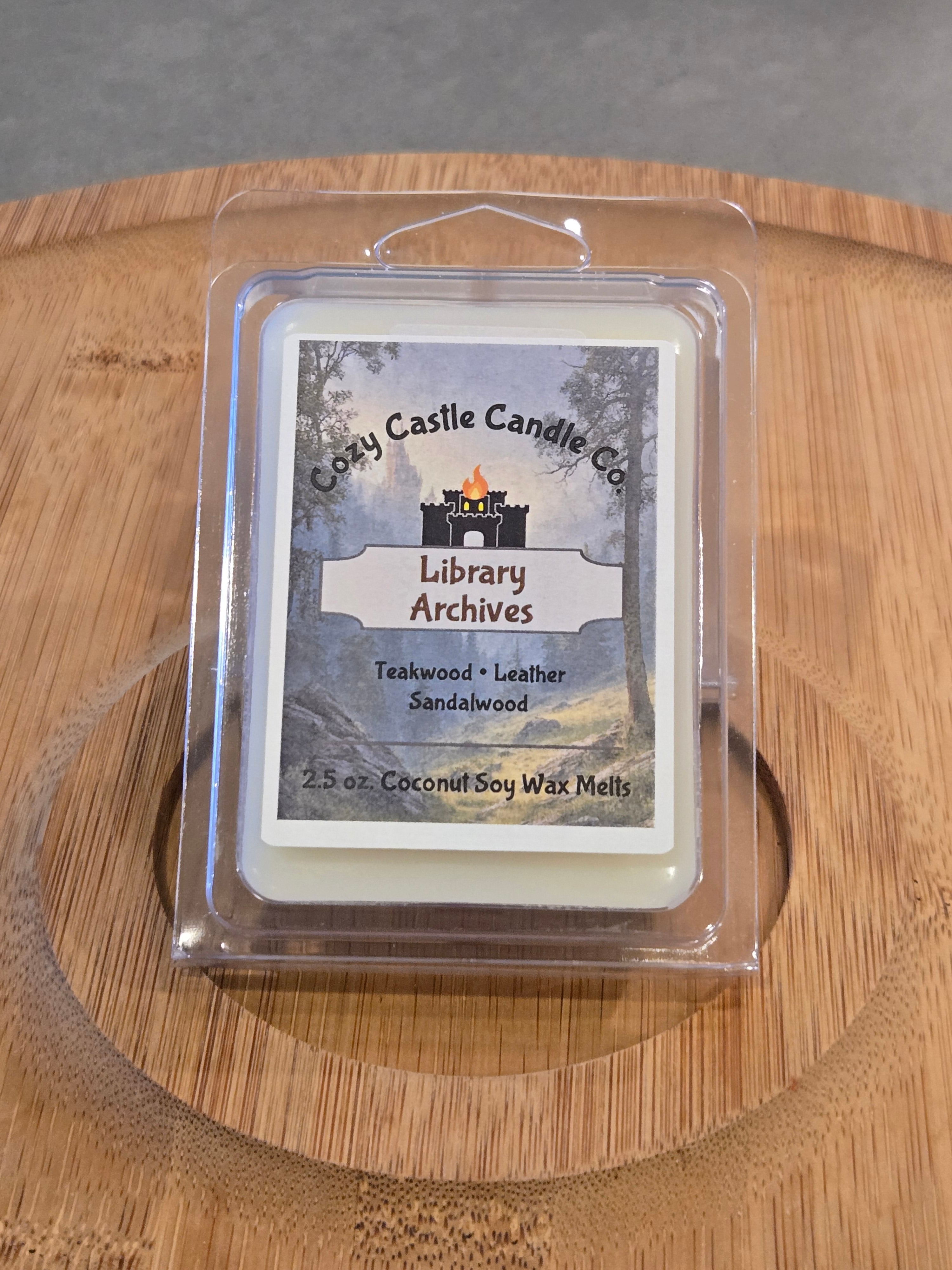 "Library Archives" 2.5oz Wax Melts