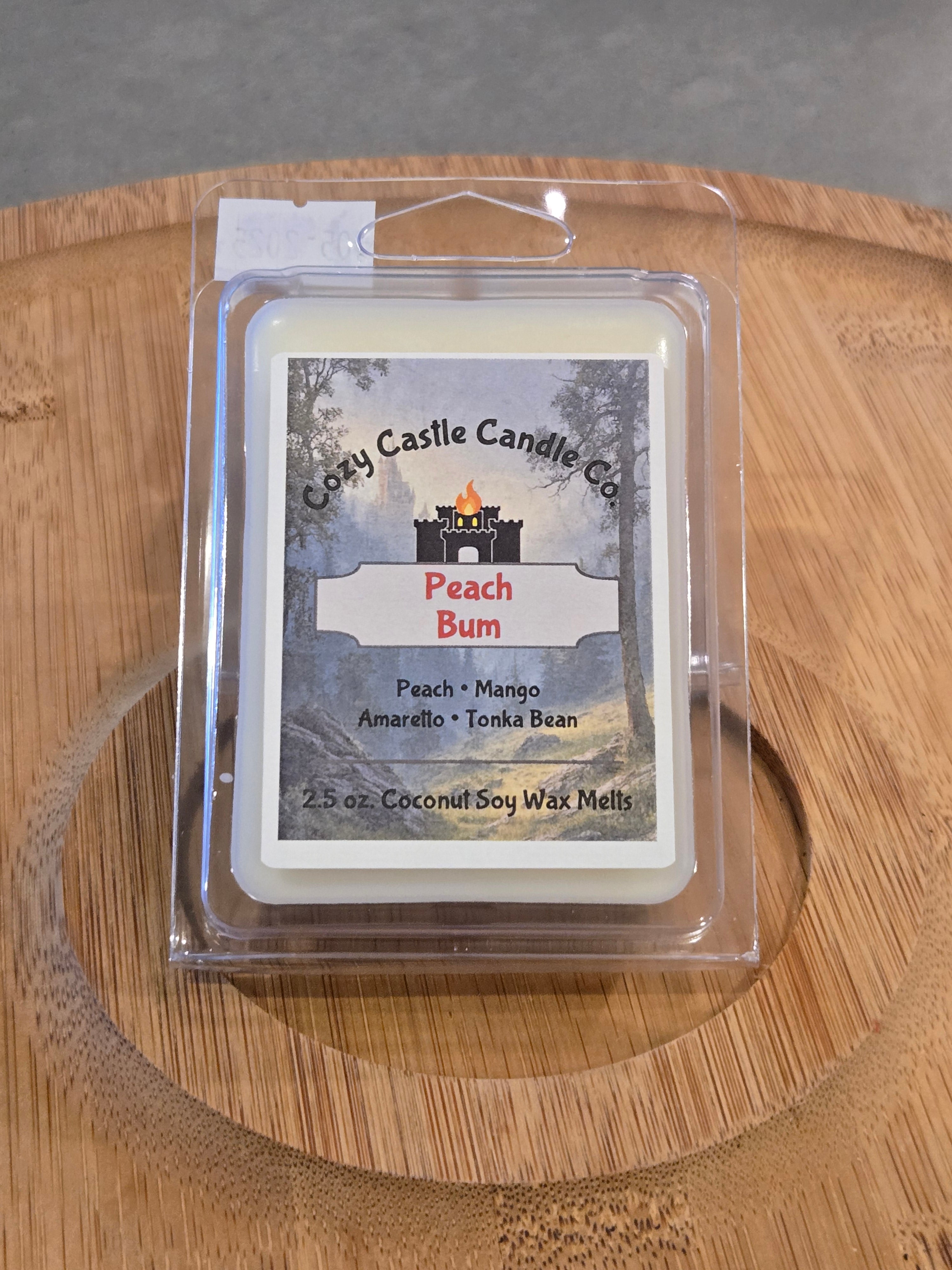 "Peach Bum" 2.5oz Wax Melts