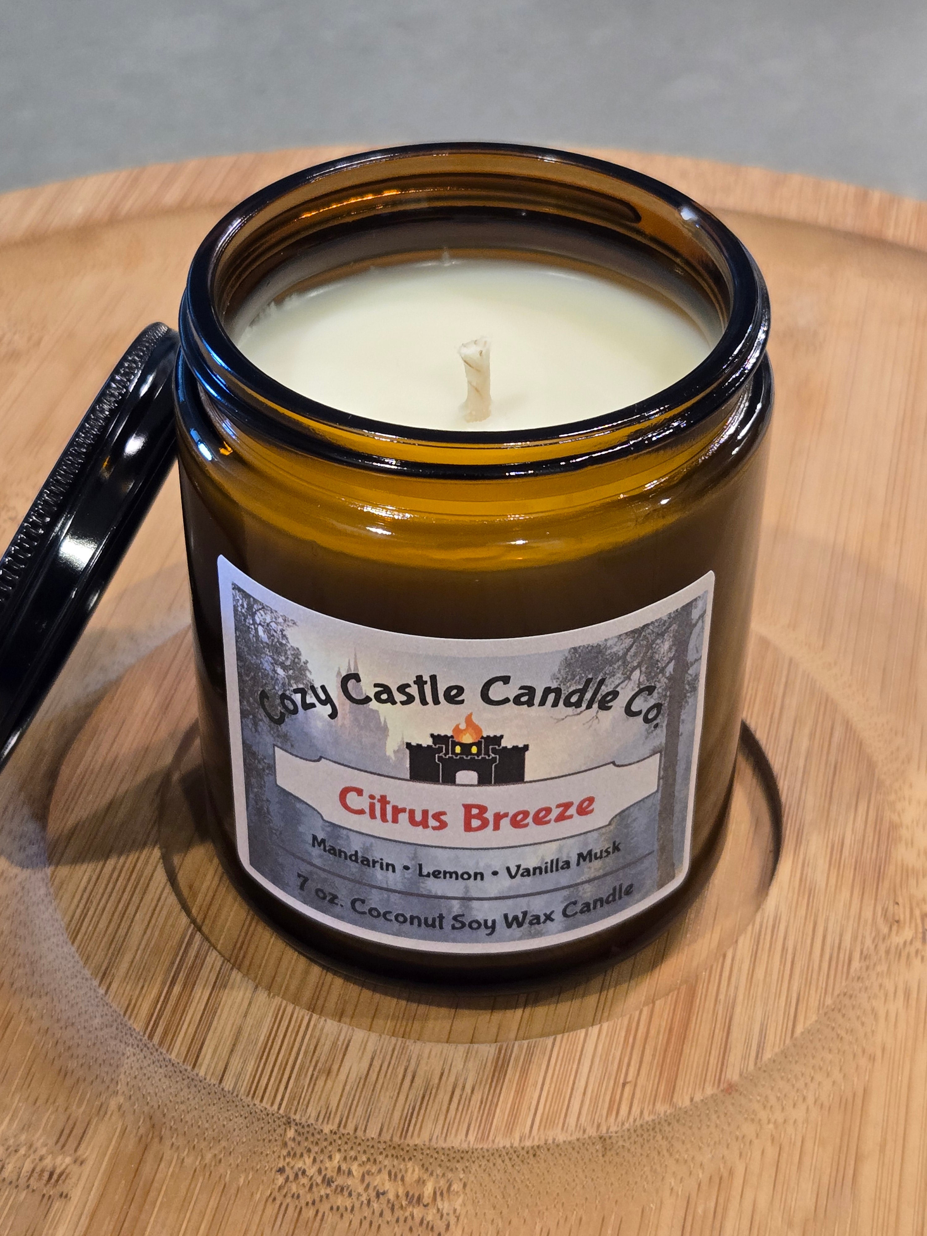 "Citrus Breeze" 7oz Scented Candle