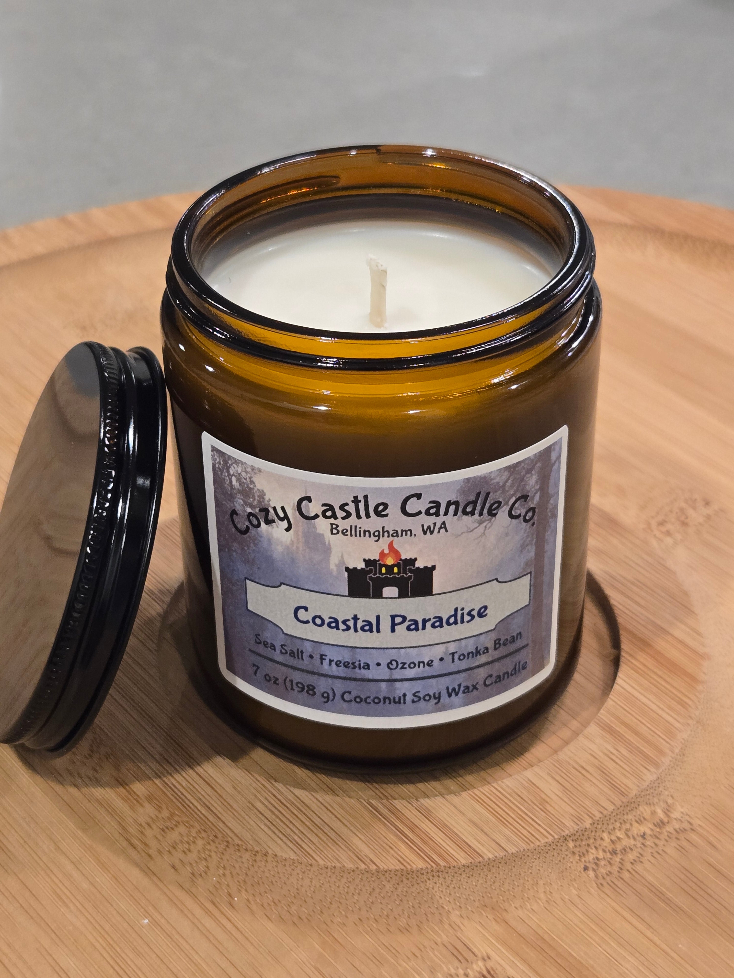 "Coastal Paradise" 7oz Scented Candle