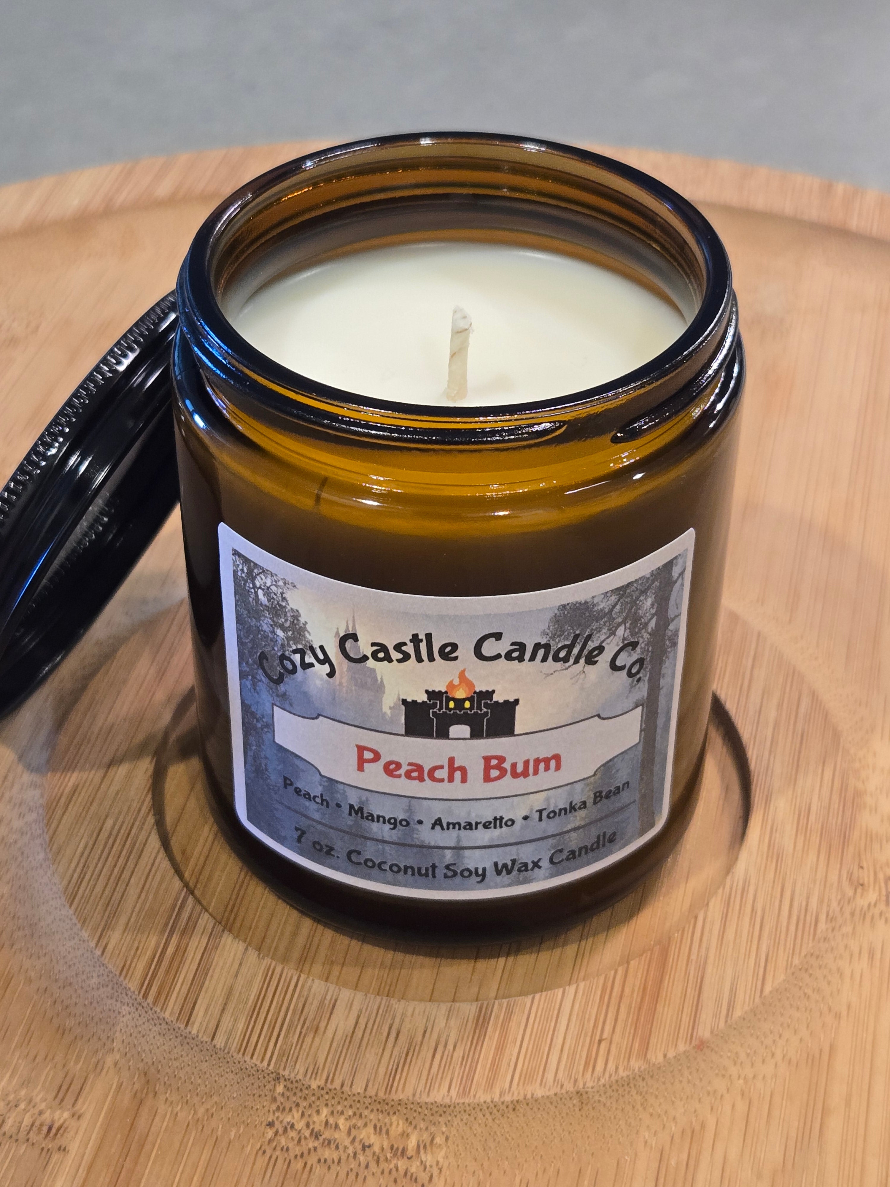 "Peach Bum" 7oz Scented Candle