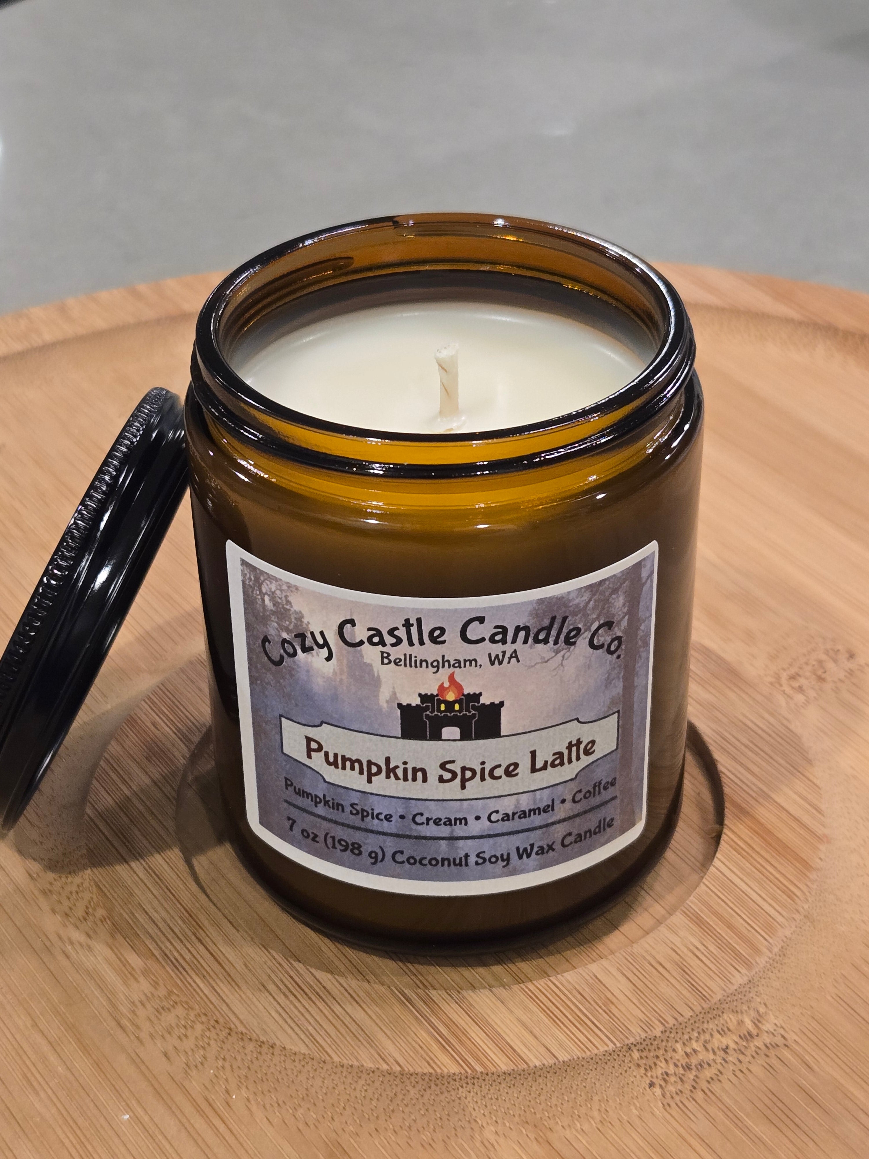 "Pumpkin Spice Latte" 7oz Scented Candle