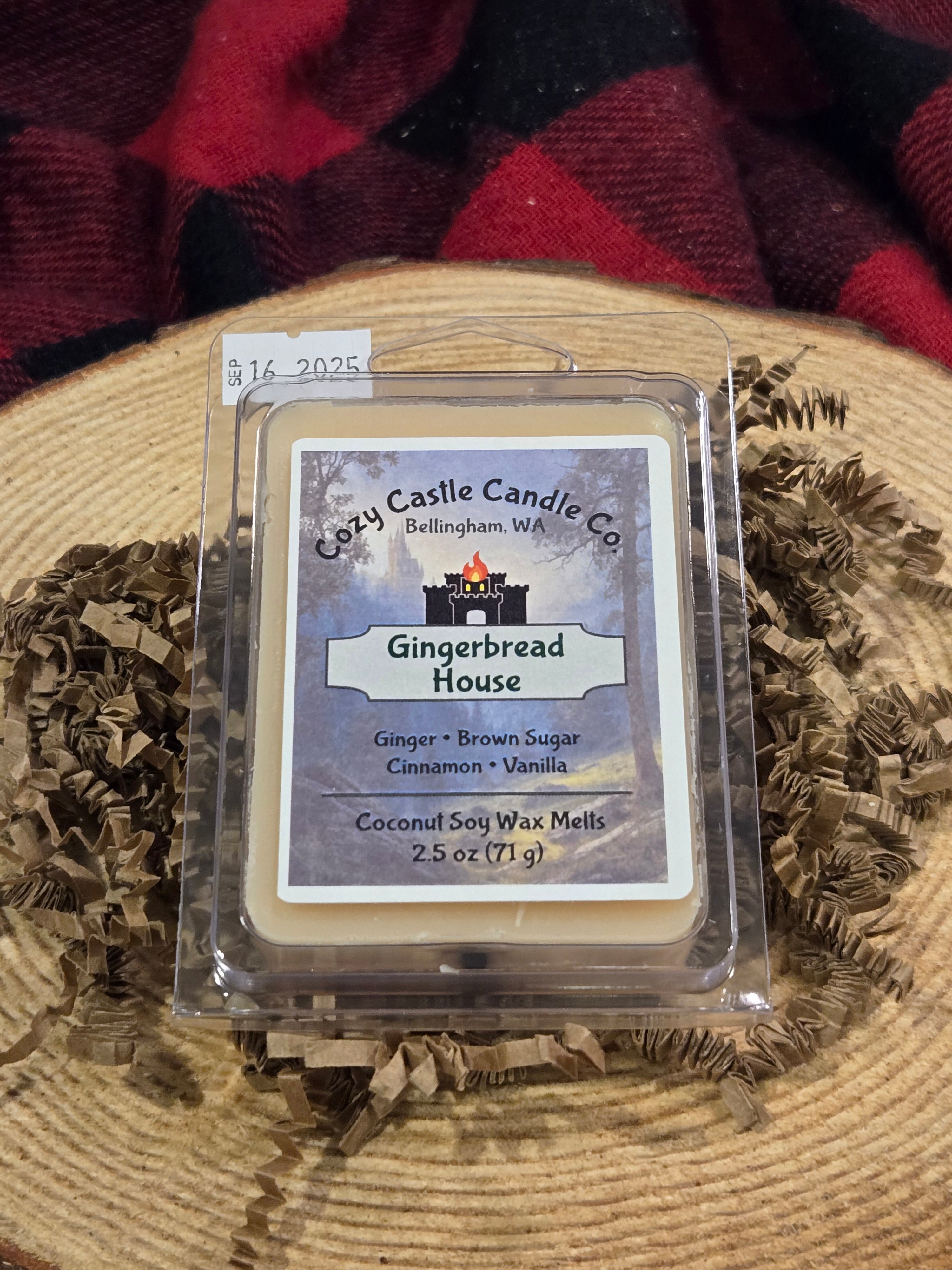 "Gingerbread House" 2.5oz Wax Melts