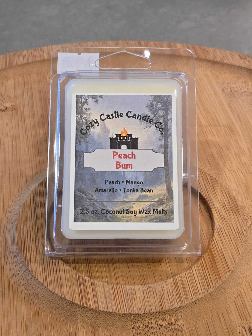 "Peach Bum" 2.5oz Wax Melts