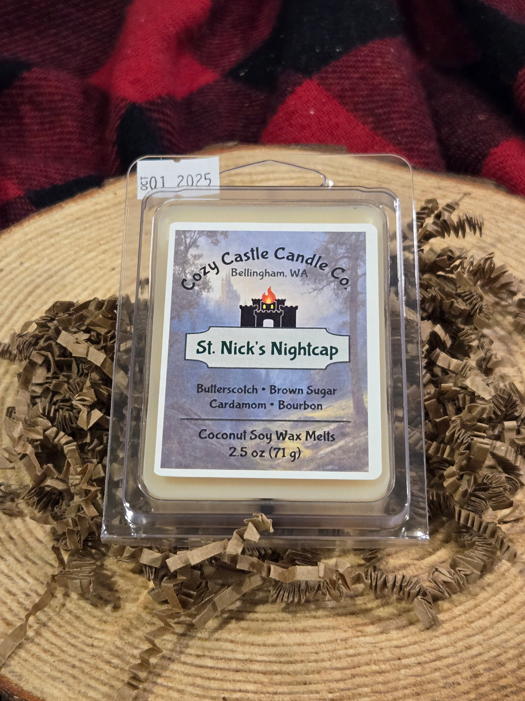 "St. Nick's Nightcap" 2.5oz Wax Melts