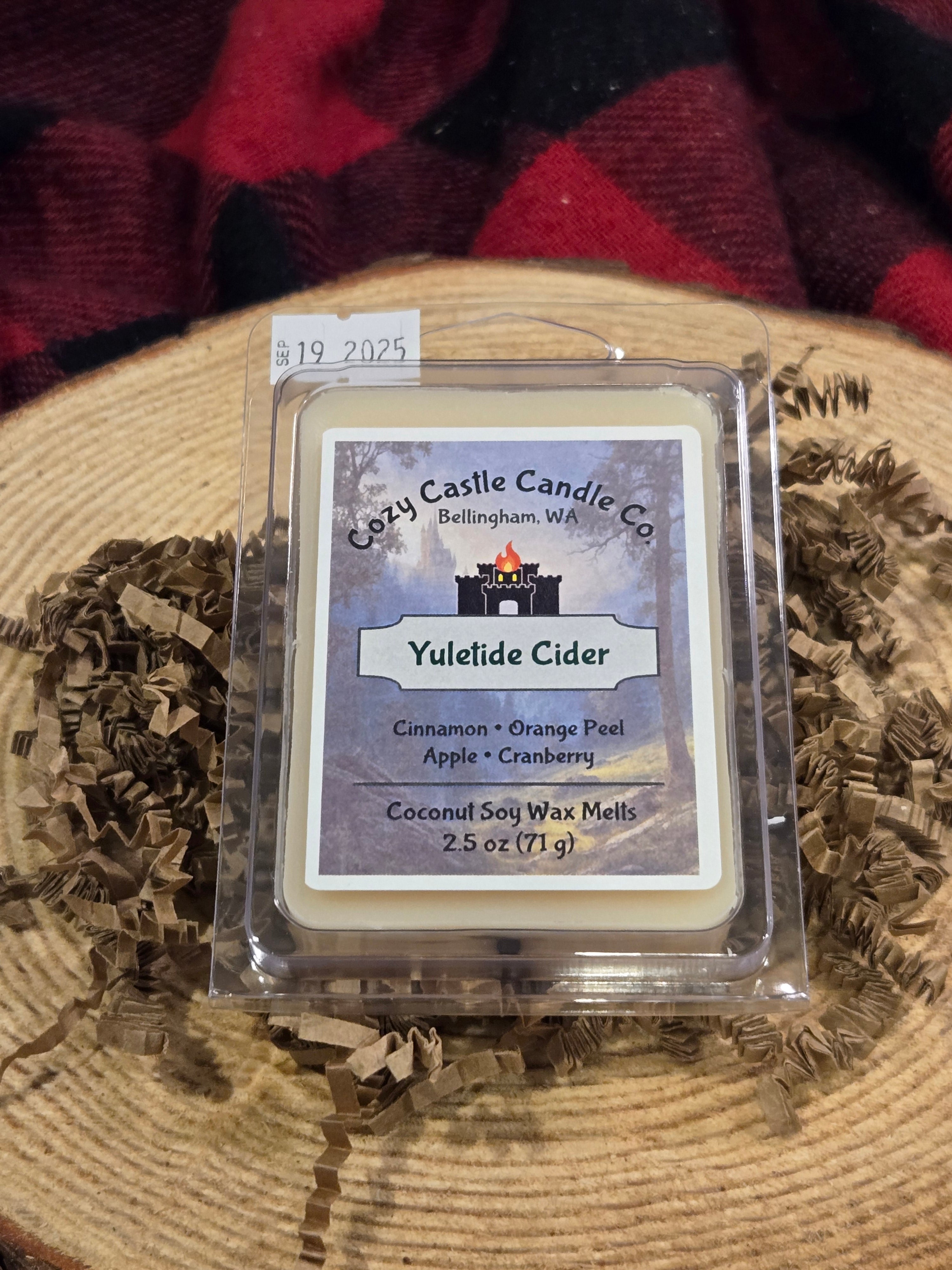 "Yuletide Cider" 2.5oz Wax Melts