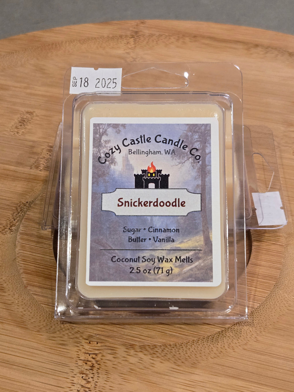 "Snickerdoodle" 2.5oz Wax Melts