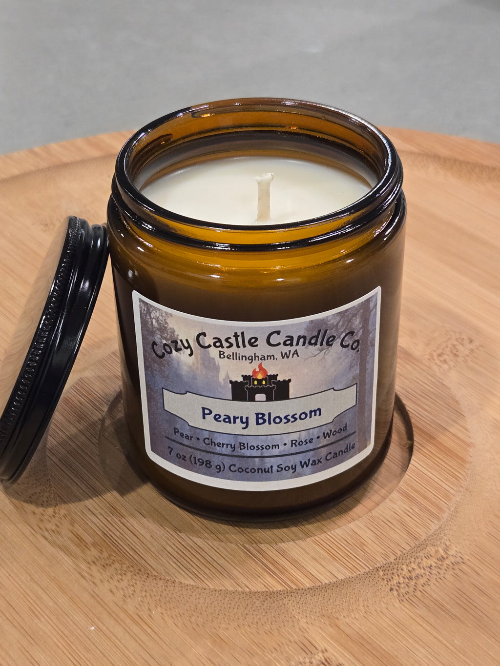 "Peary Blossom" 7oz Scented Candle