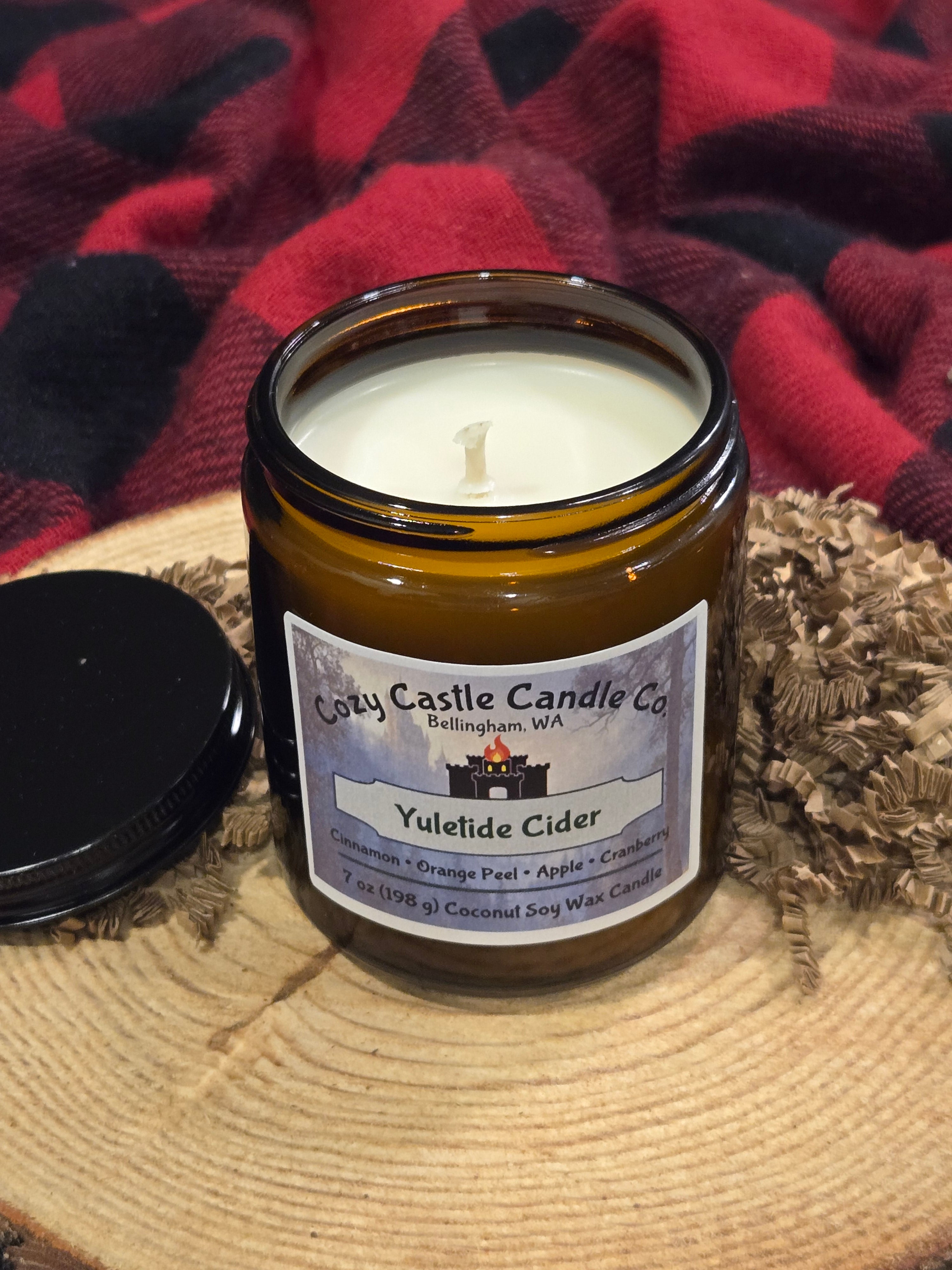 "Yuletide Cider" 7oz Scented Candle
