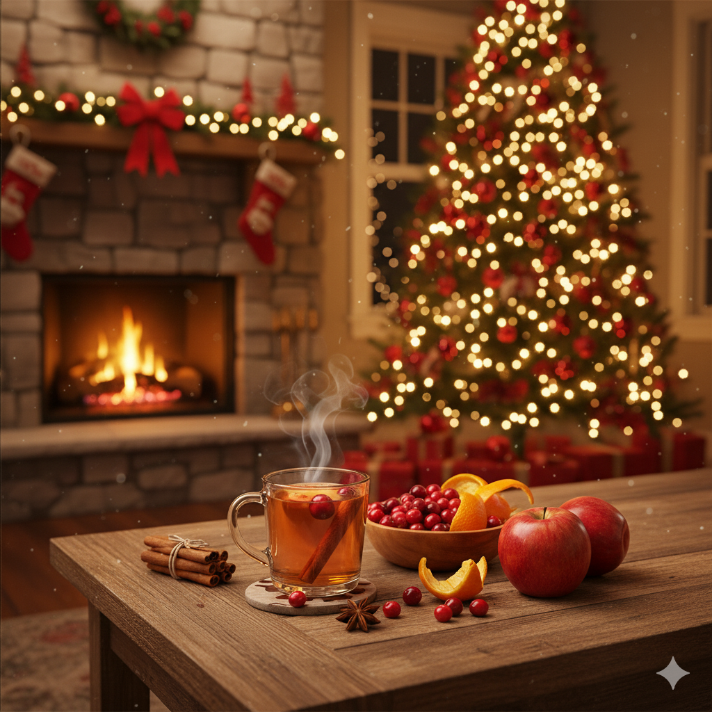 "Yuletide Cider" 7oz Scented Candle